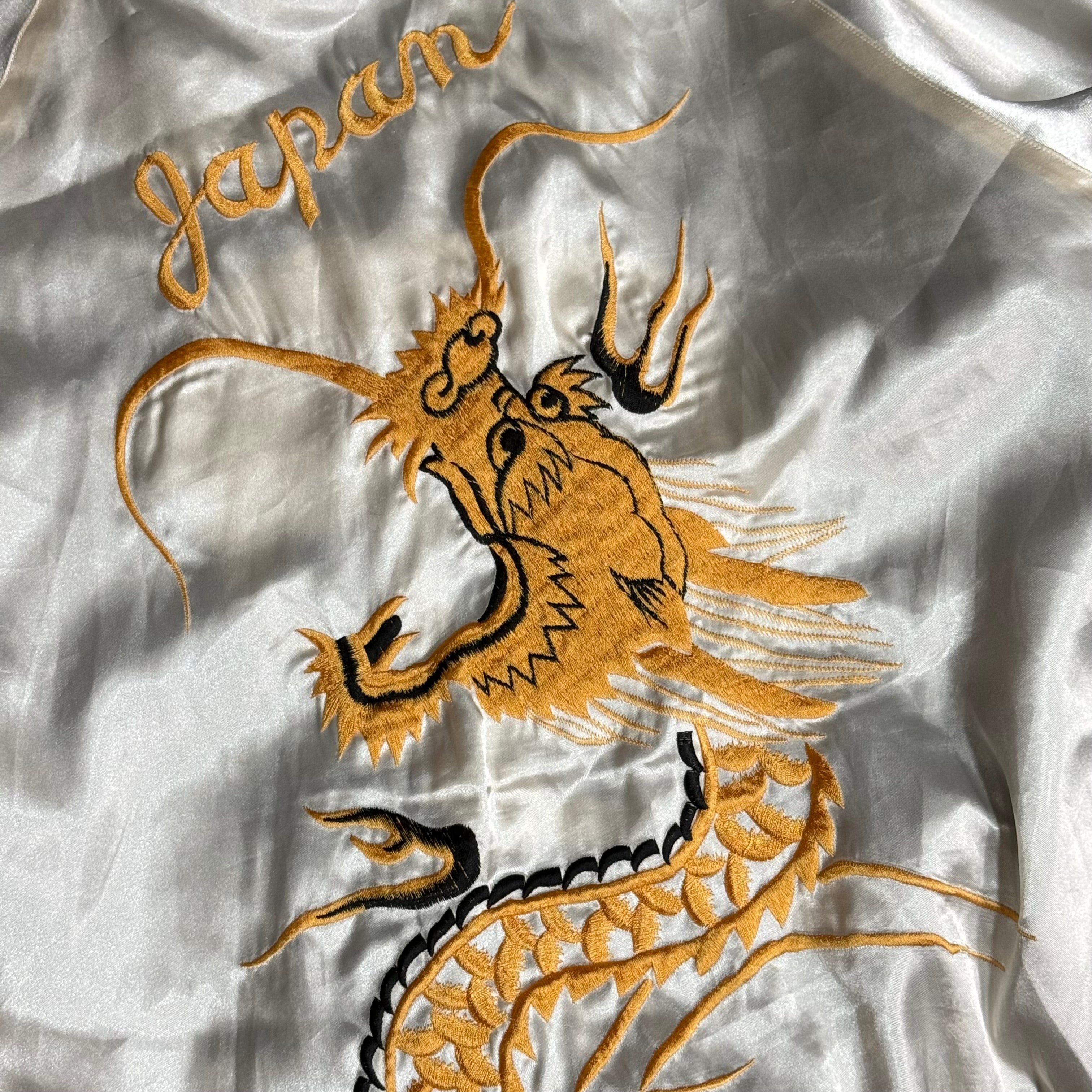 vintage tailor toyo japan skulls & dragons sukajan