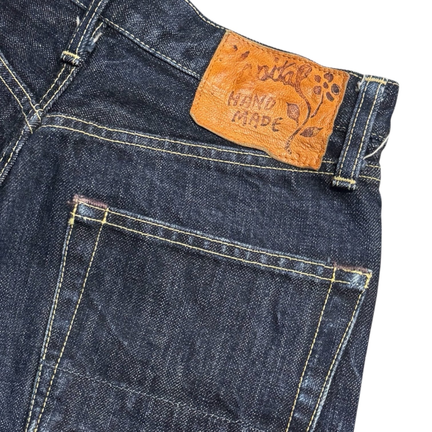 kapital straight leg selvedge denim