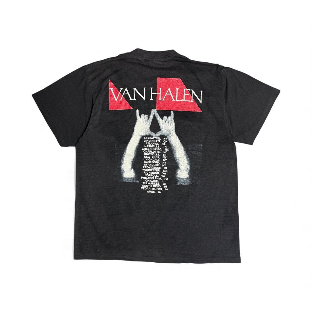 vintage 1988 van halen ou812 tee