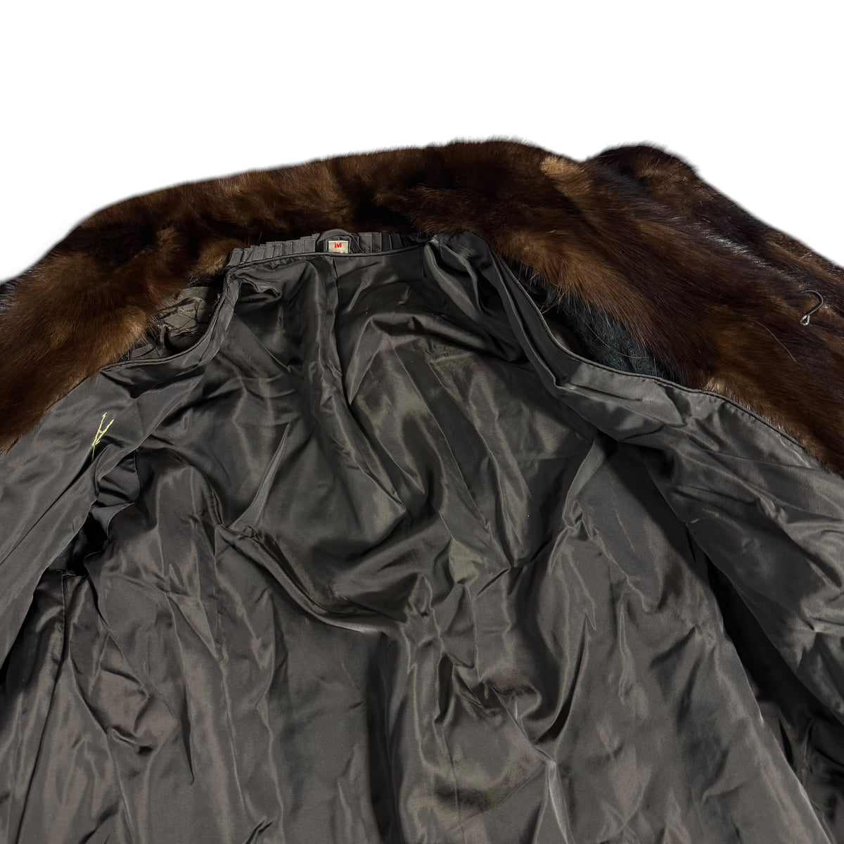vintage genuine marten fur coat