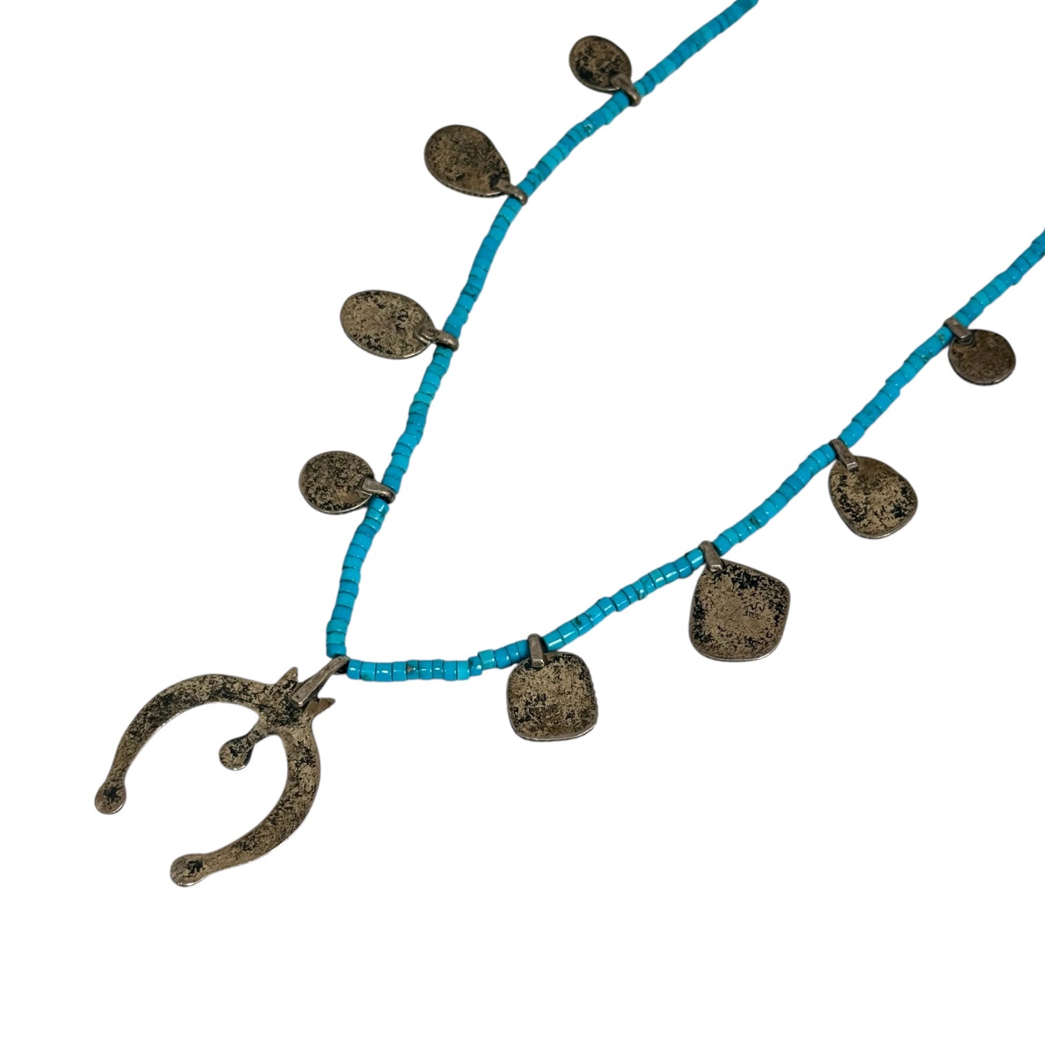 navajo johnny johnson naja necklace