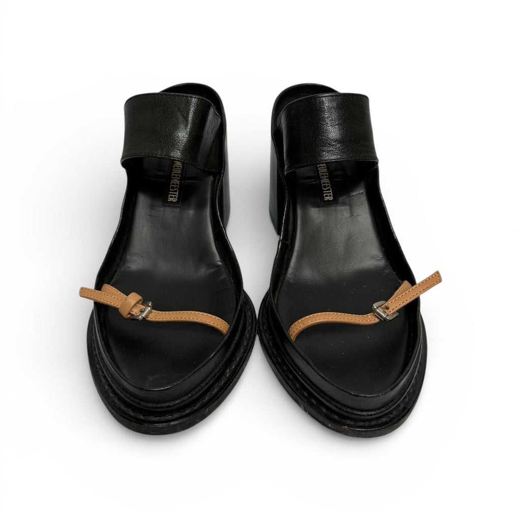 ann demeulemeester chunky platform sandals