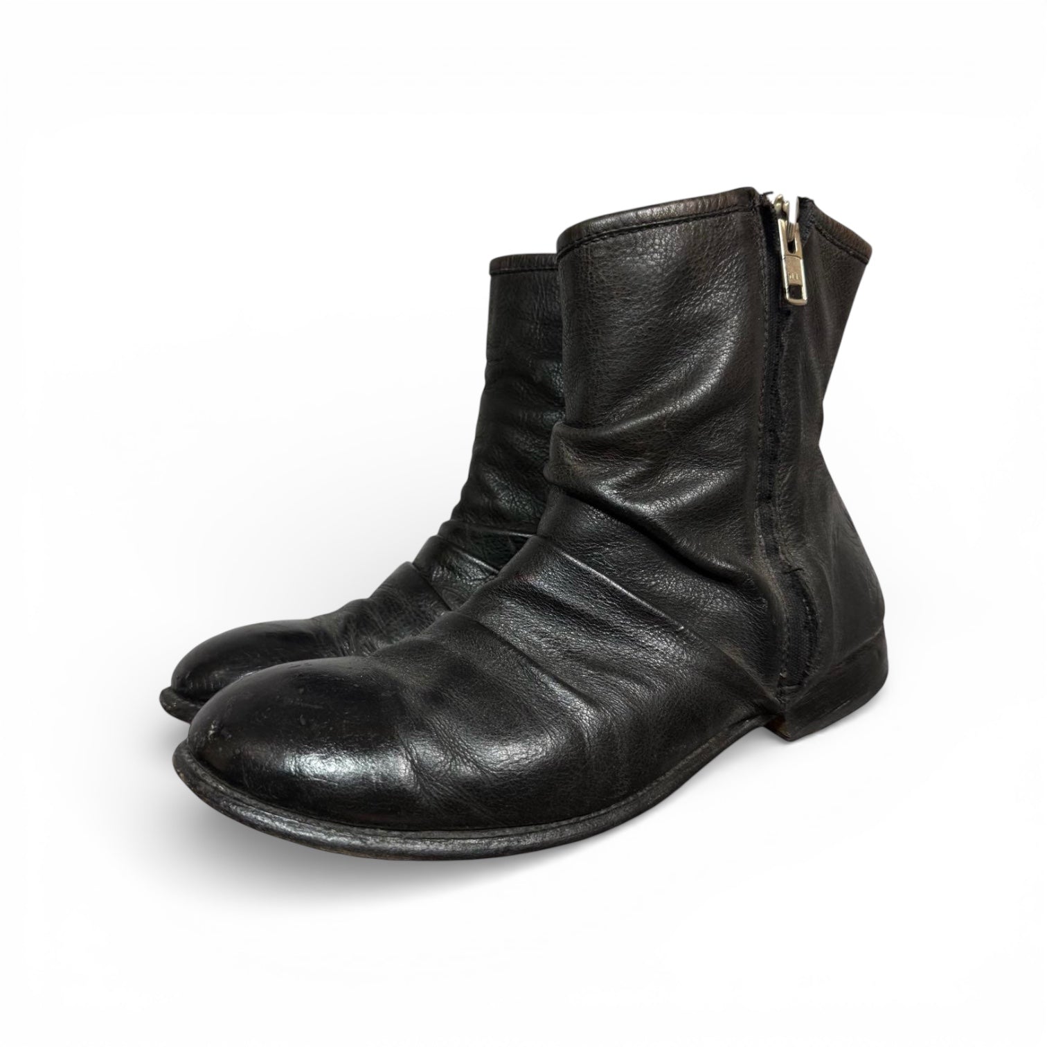 john fluevog distressed malcolm boots