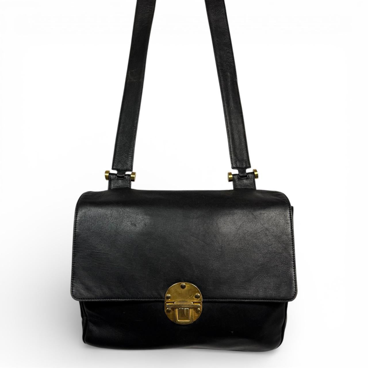 vintage early 90s donna karan crossbody