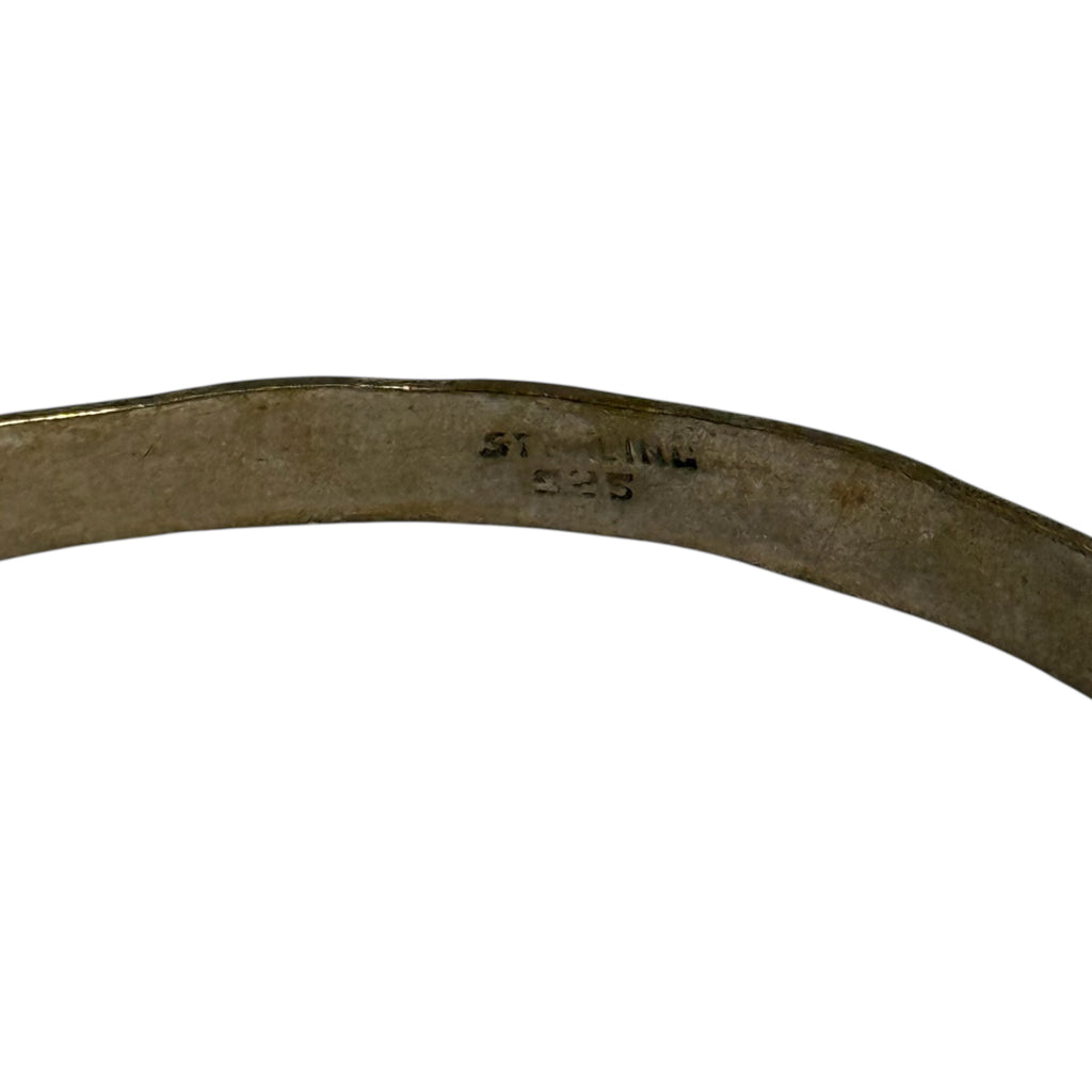 taxco mexico sterling silver bird bangle bracelet