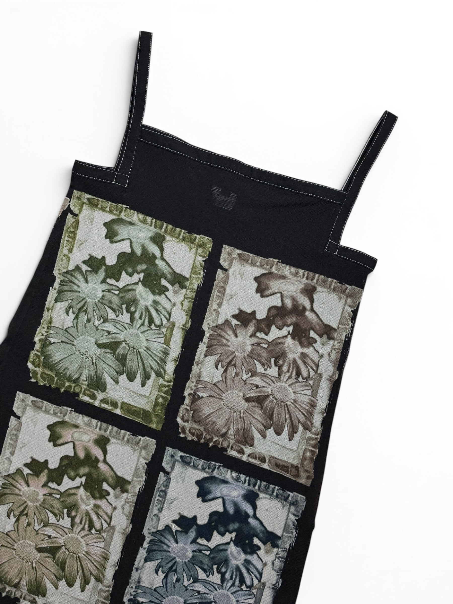 archival jean paul gaultier femme onward kashiyama floral mesh dress