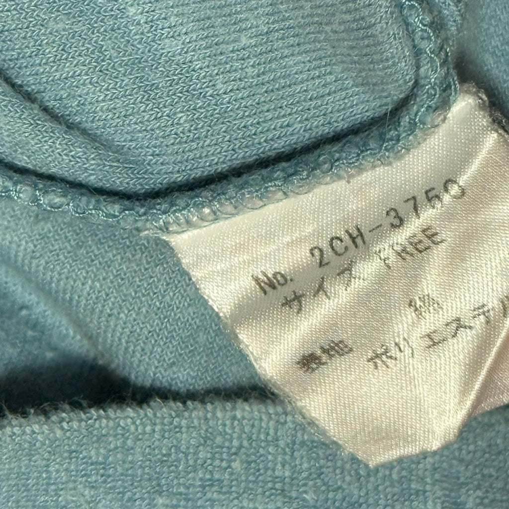 vintage 90s hysteric glamour 3/4 sleeve rainbow top