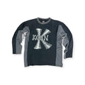 vintage 1998 korn moto jersey style long sleeve tee