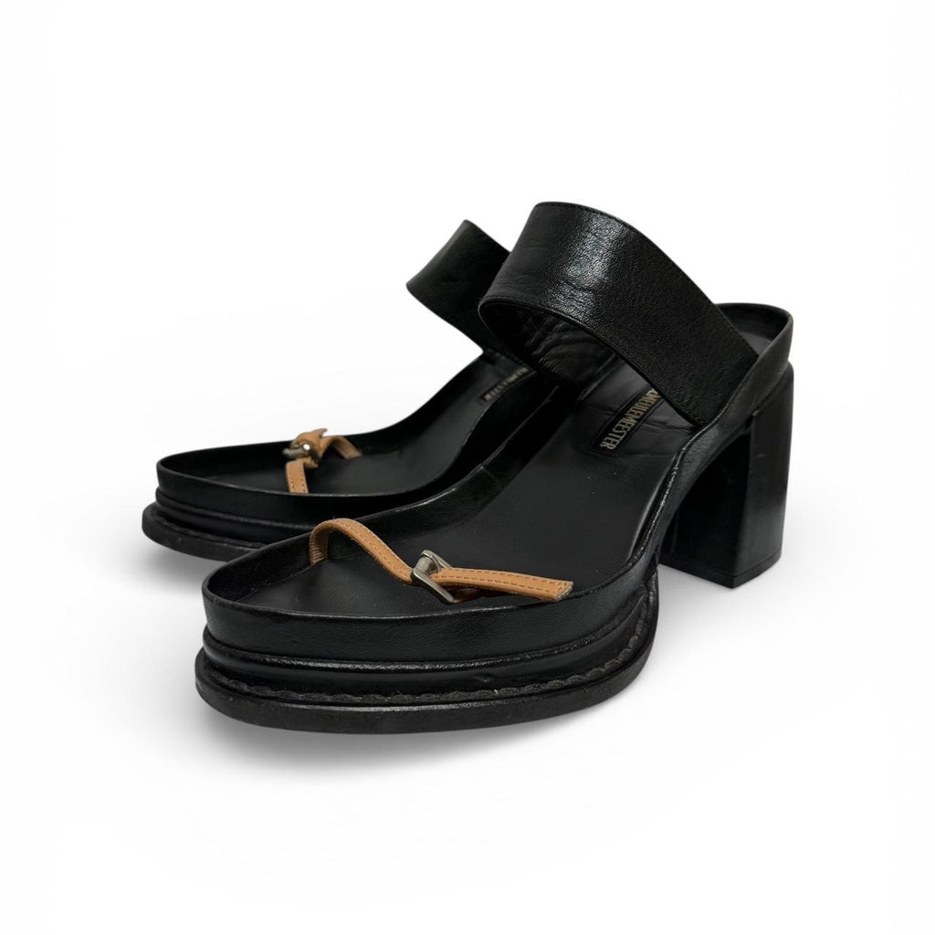 ann demeulemeester chunky platform sandals