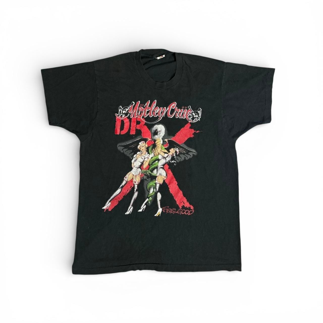 vintage motley crue dr. feelgood tee