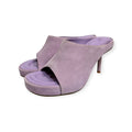 jacquemus purple suede les mules nuvola