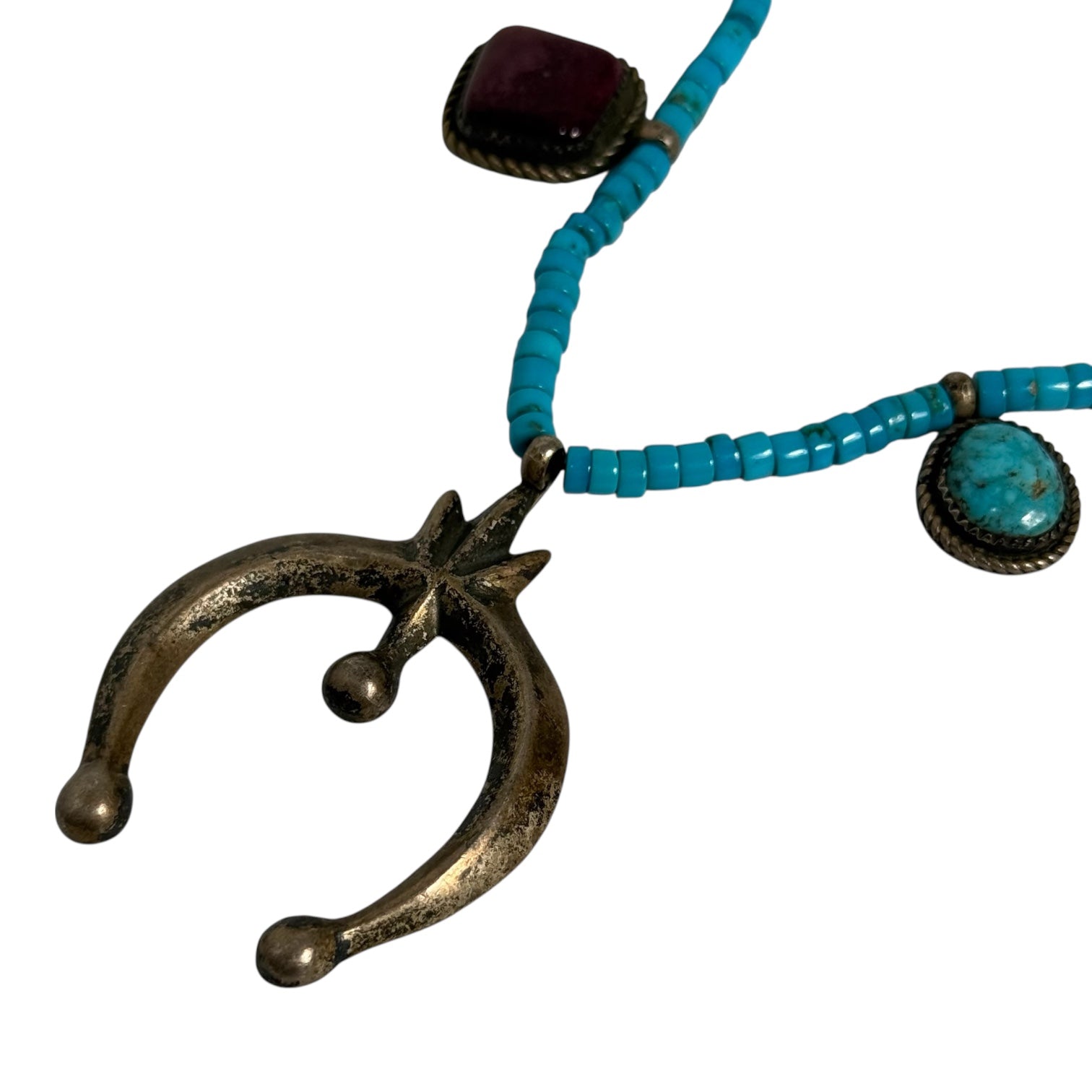 navajo johnny johnson naja necklace