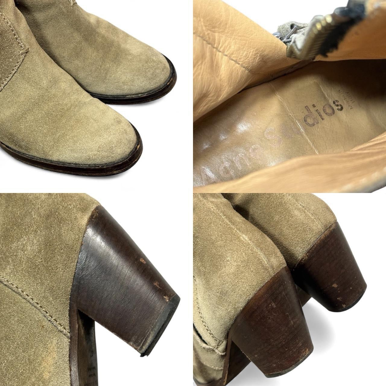 acne studios pistol boots