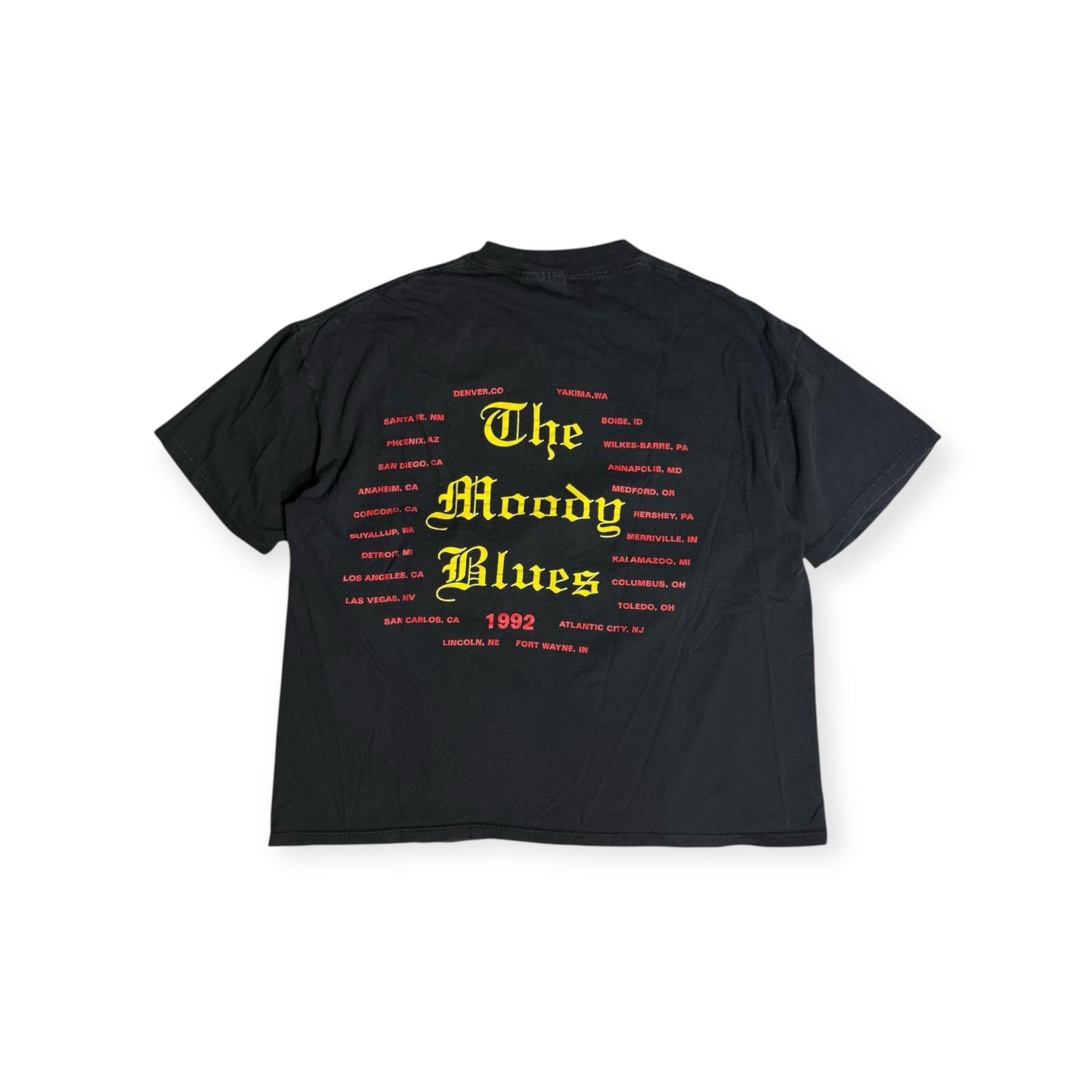 the moody blues vintage 1992 tee