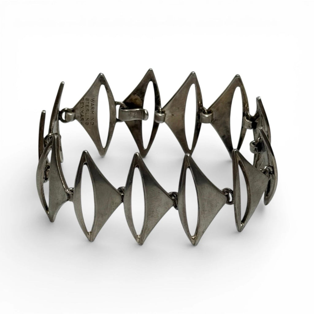 vintage poul warmind denmark sterling silver bracelet