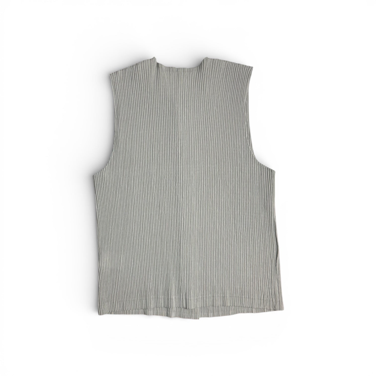 vintage issey miyake pleated vest