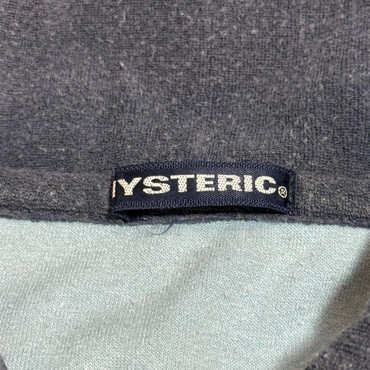 vintage 90s hysteric glamour 3/4 sleeve rainbow top