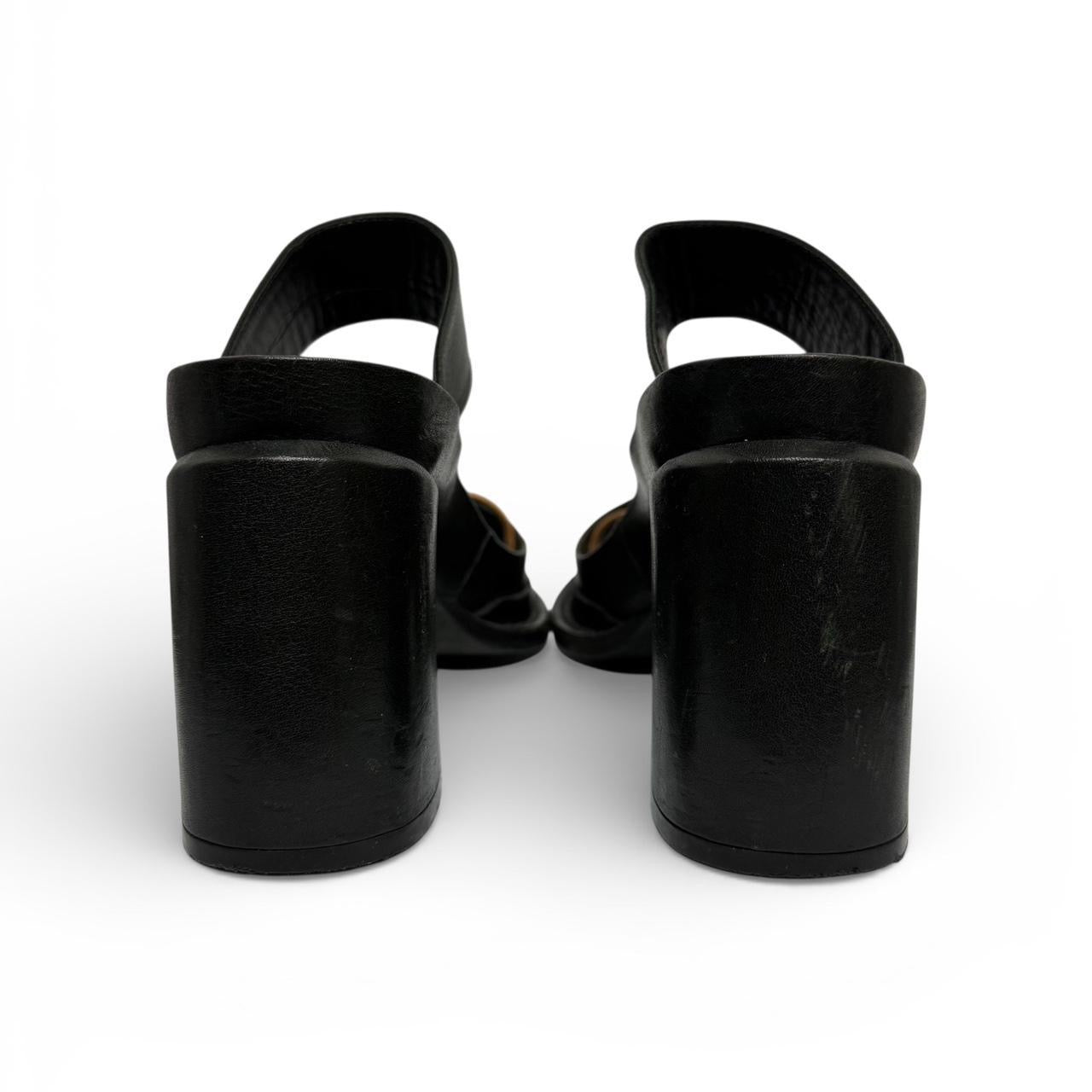 ann demeulemeester chunky platform sandals