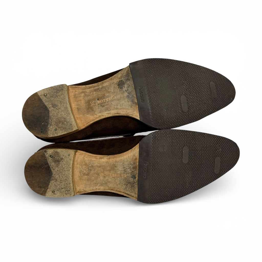 vintage bottega veneta butterfly loafers