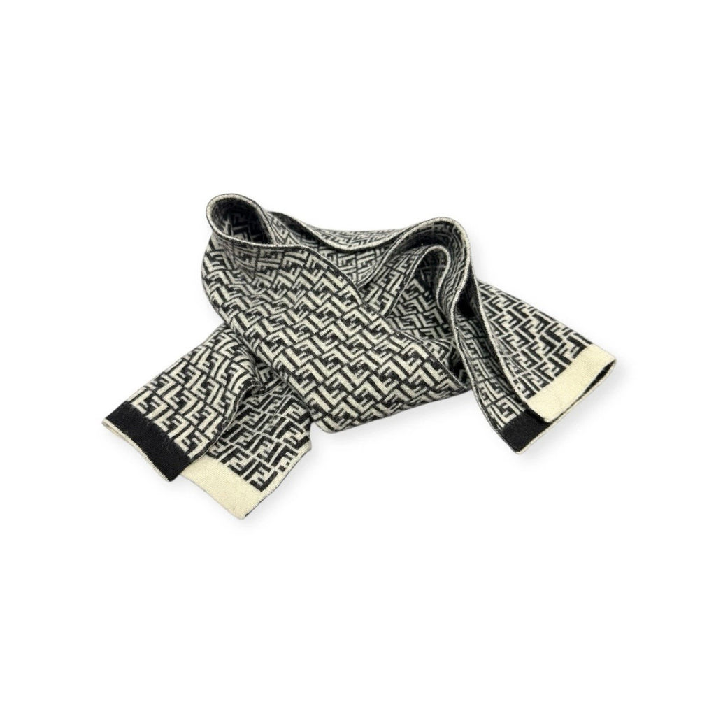 vintage fendi zucca logo scarf