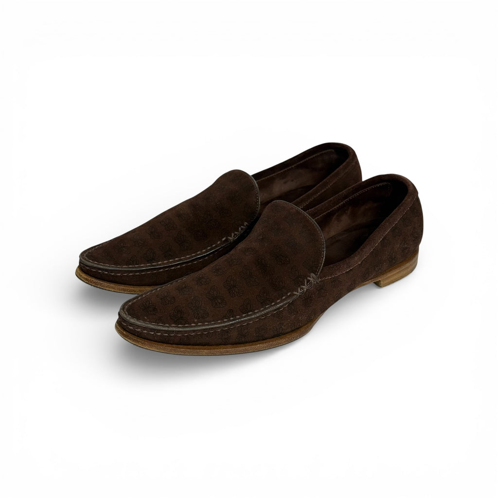 vintage bottega veneta butterfly loafers