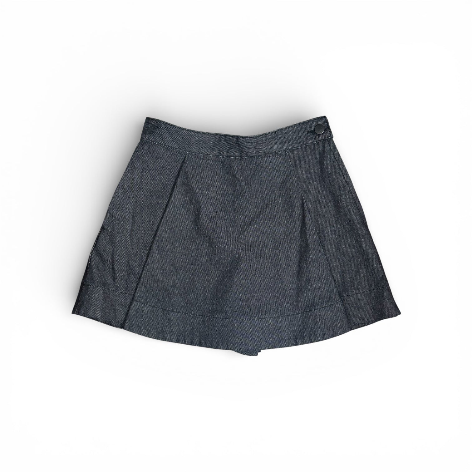 vivienne westwood red label dark wash orb logo denim skort