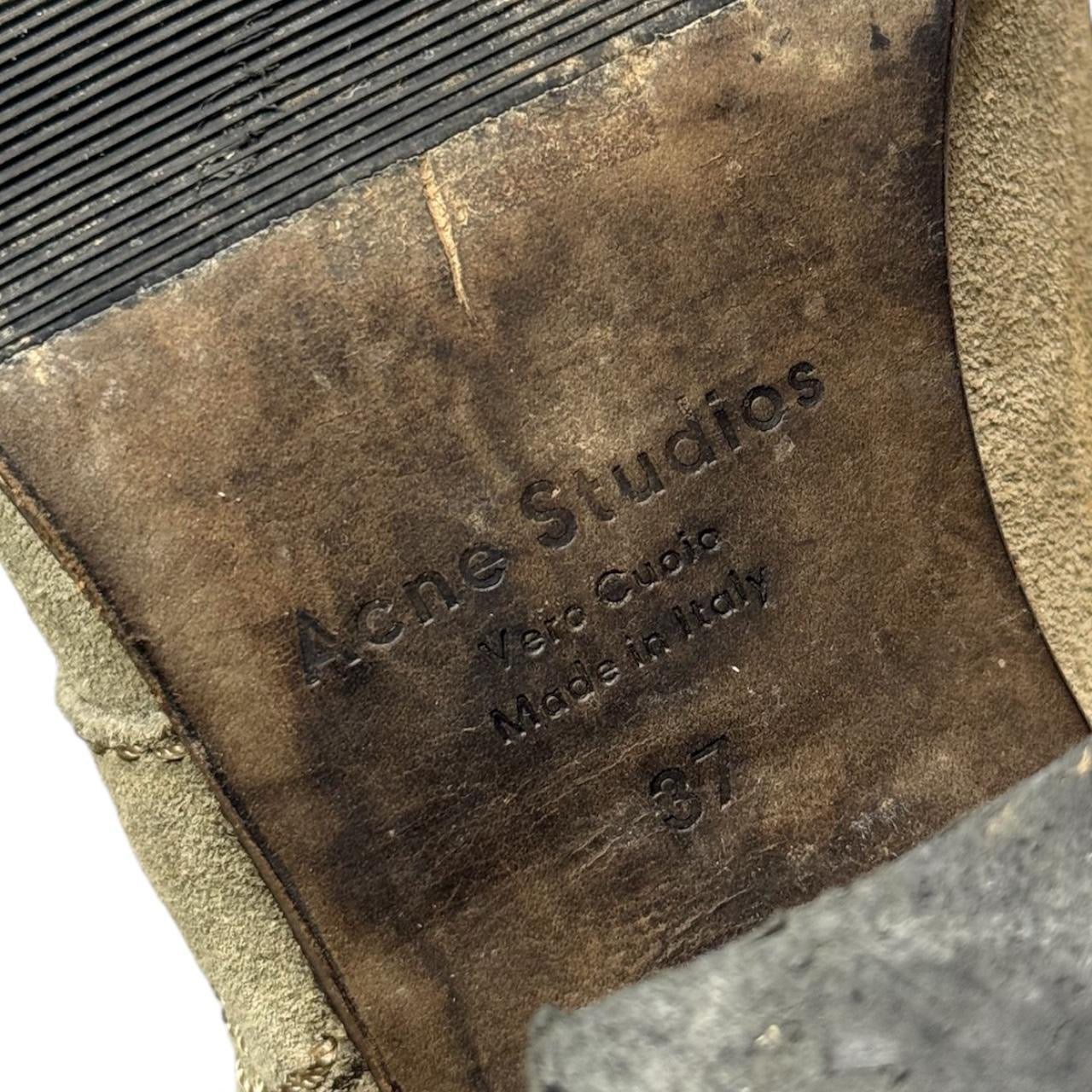 acne studios pistol boots