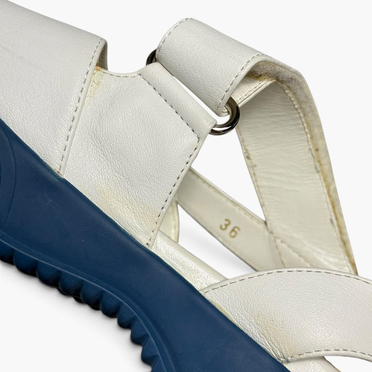 prada ss 2014 multicolor leather velcro chunky platform sandals