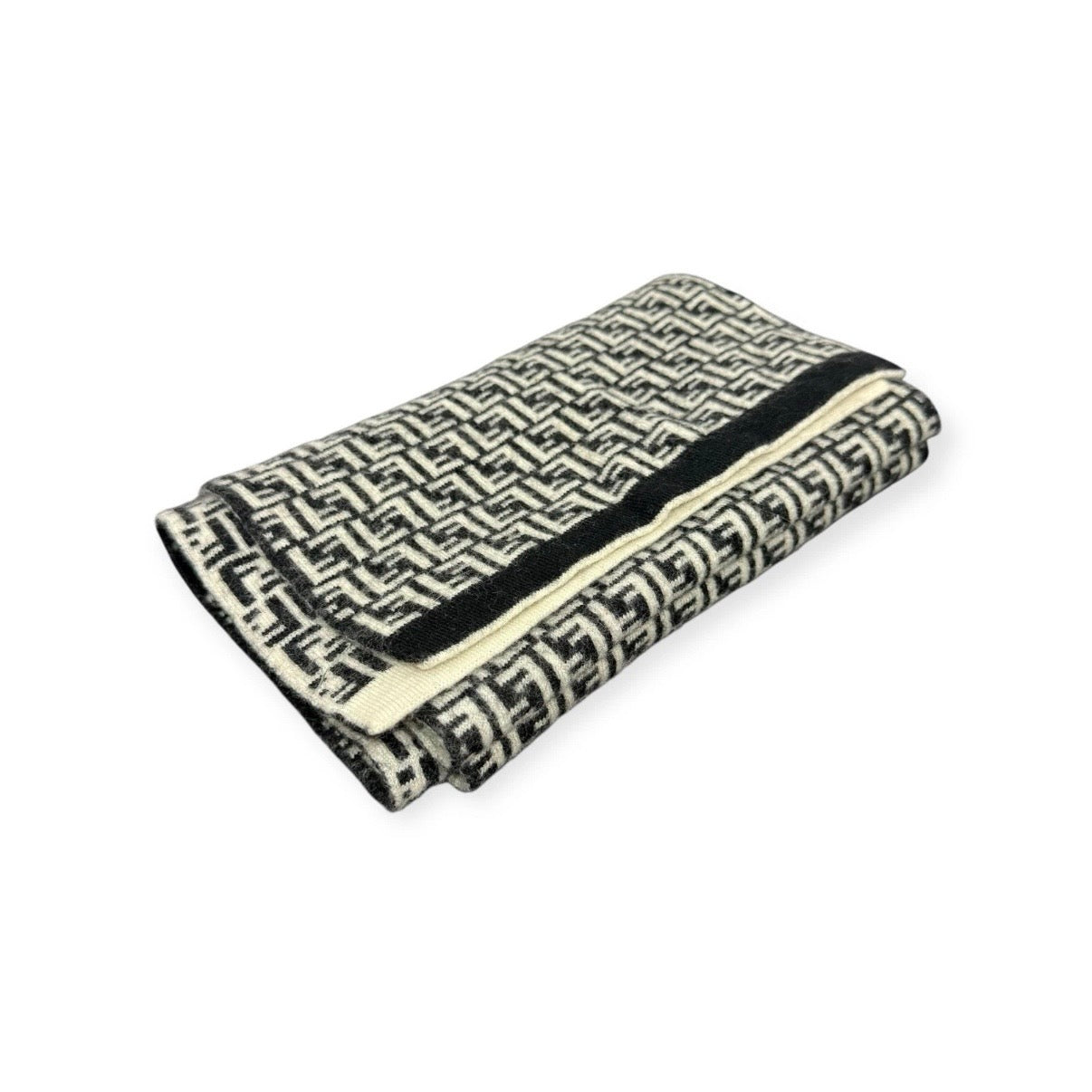 vintage fendi zucca logo scarf