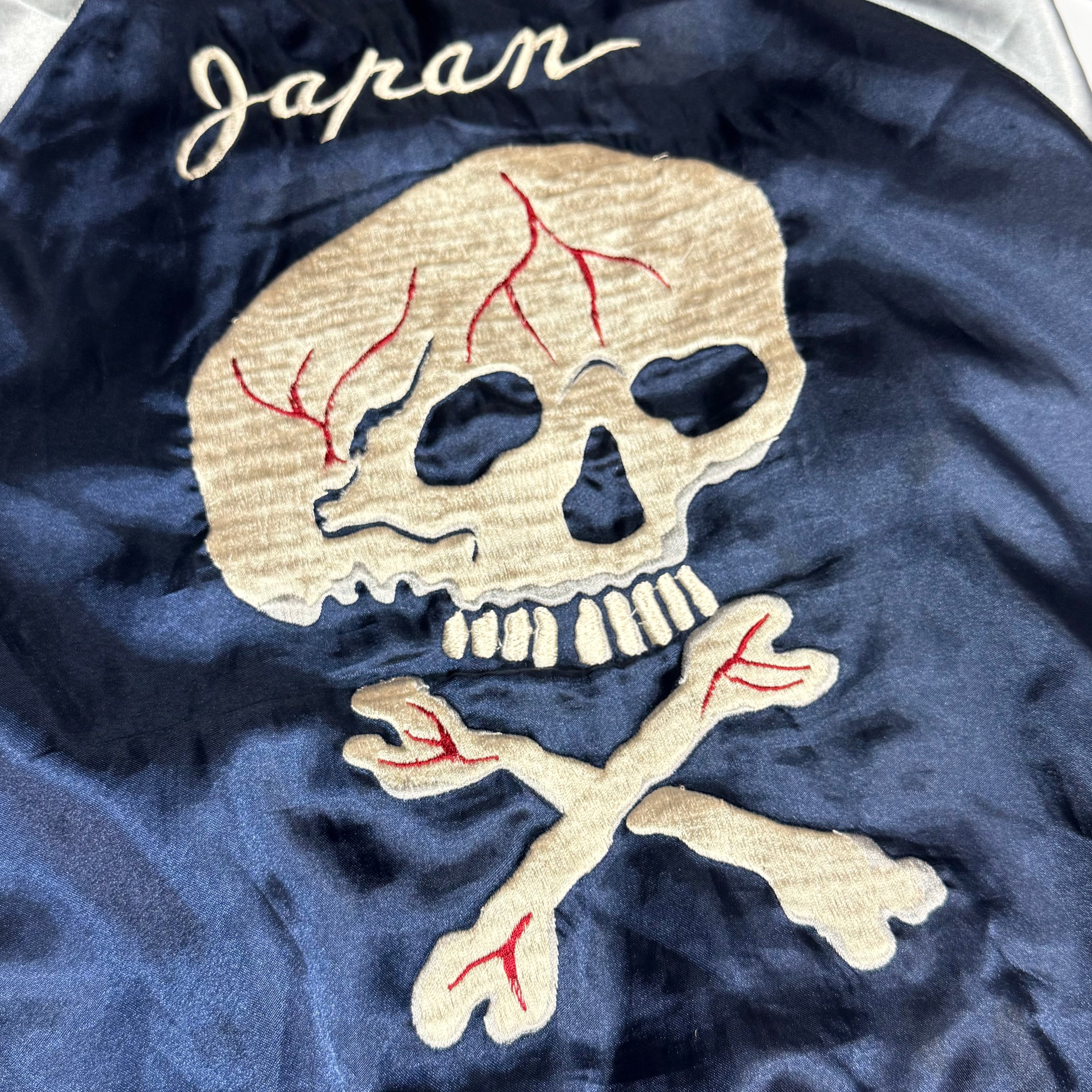 vintage tailor toyo japan skulls & dragons sukajan
