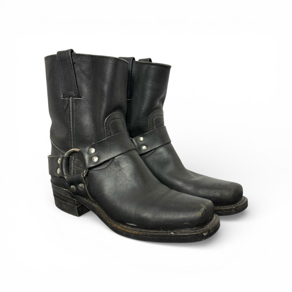 vintage frye harness boots