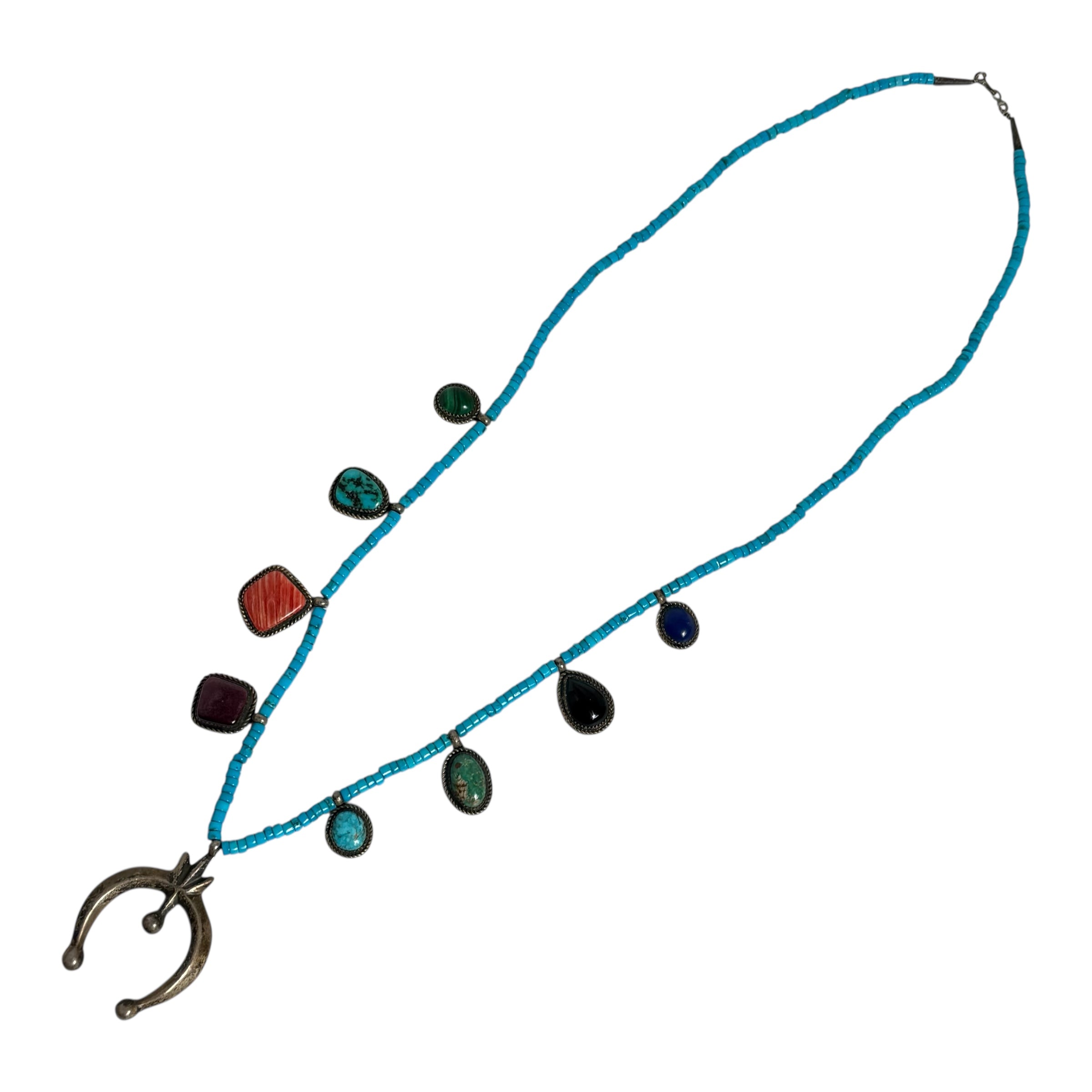 navajo johnny johnson naja necklace