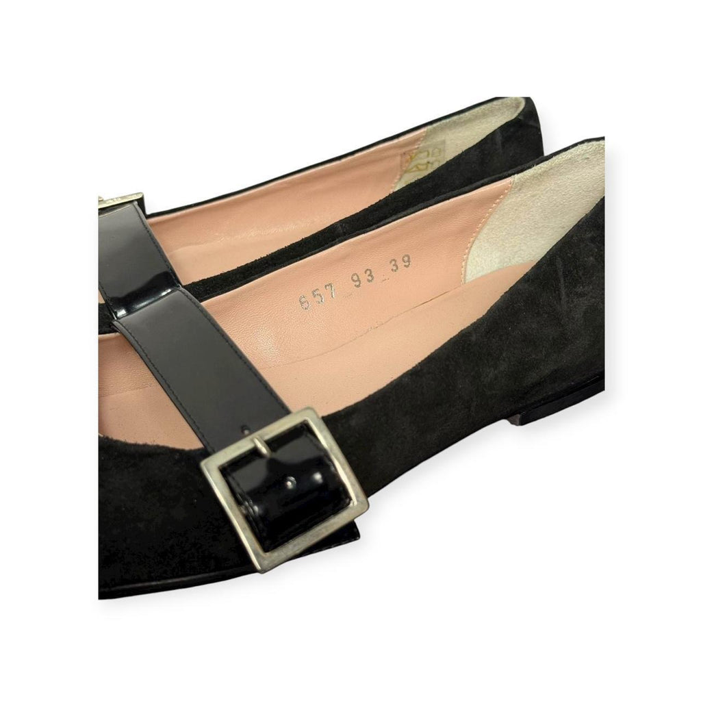 labrador pointed toe mary jane flats