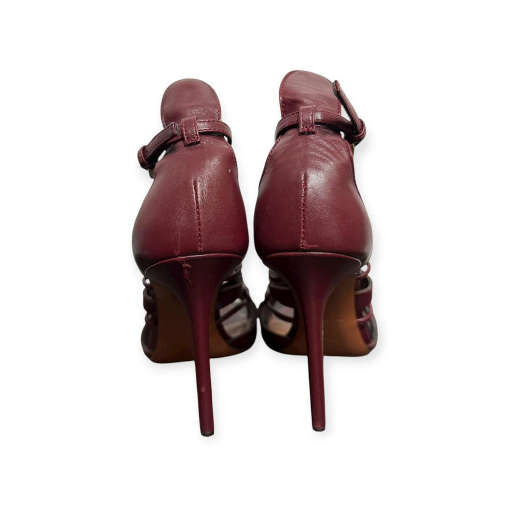 alaïa studded & caged stiletto pumps