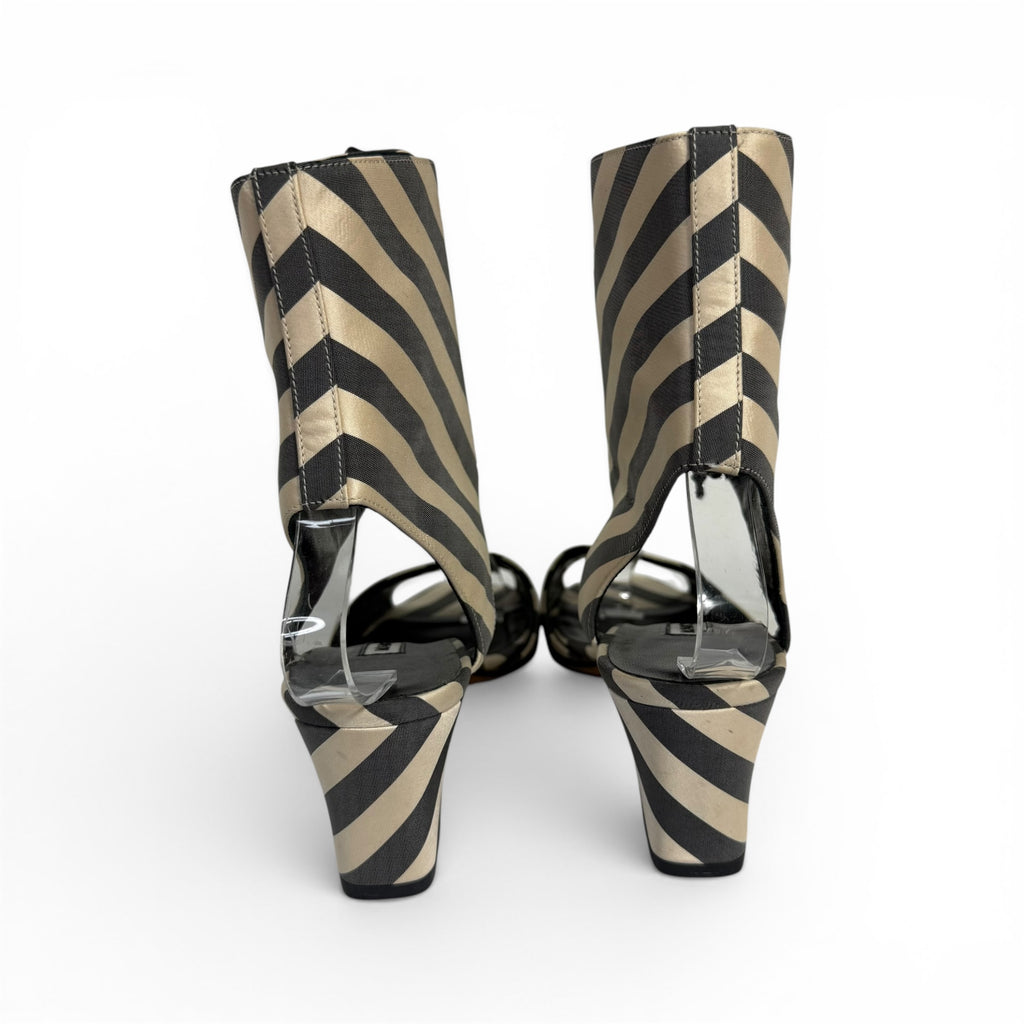 manolo blahnik 40th anniversary anna piaggi sandals