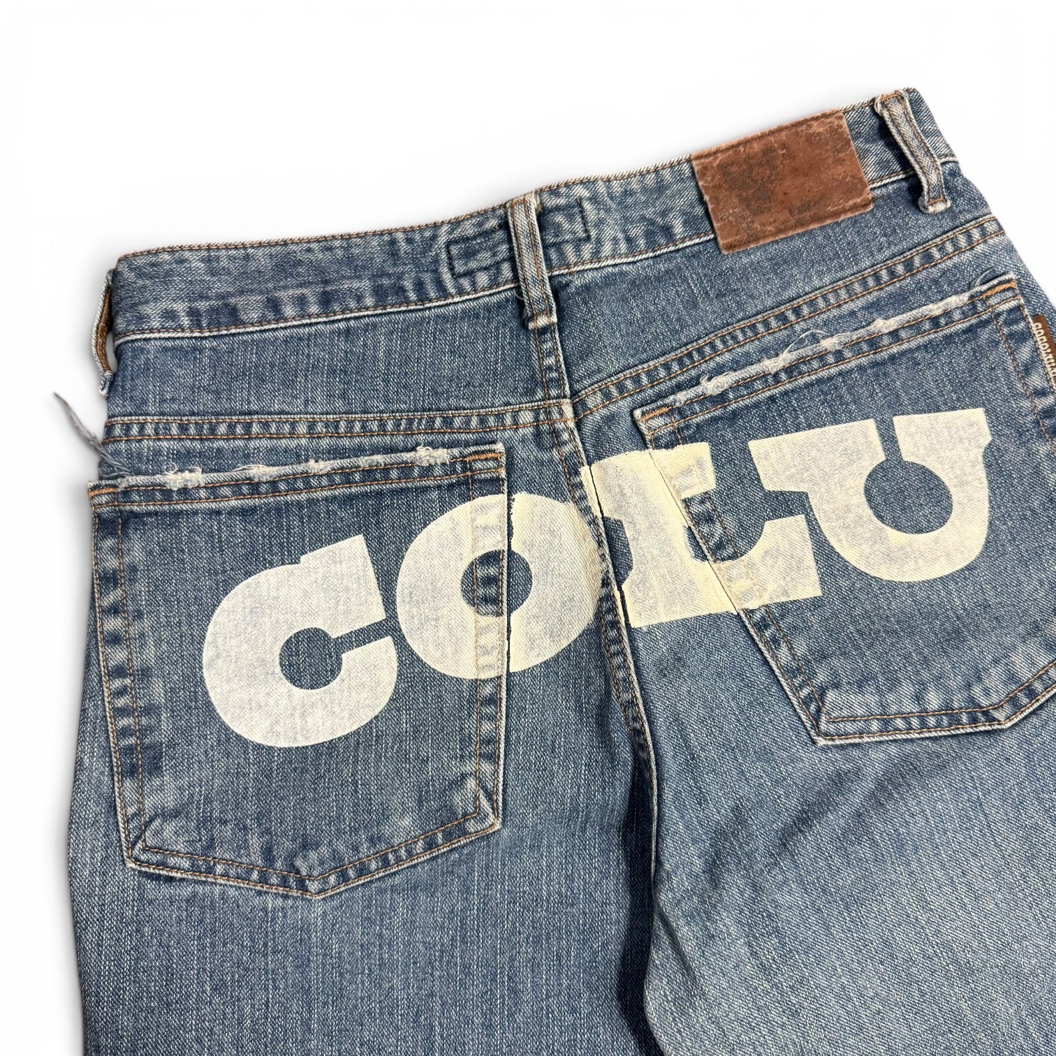 cocolulu distressed japanese denim