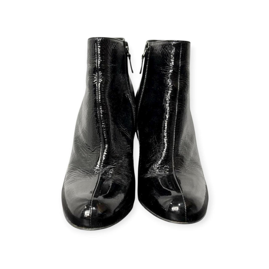 lanvin funky wedge booties