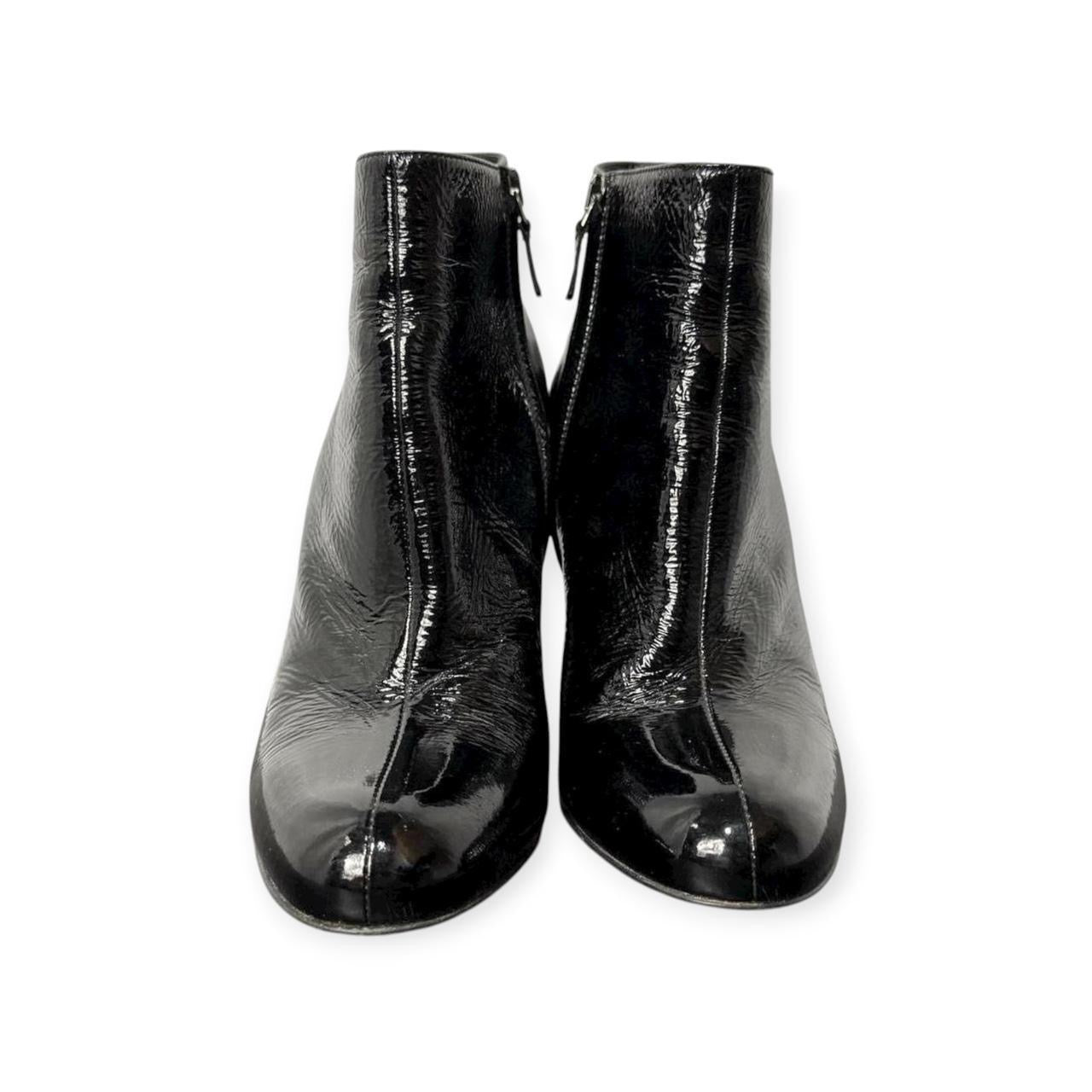 lanvin funky wedge booties