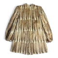 vintage great northern fur co new york muskrat paw coat