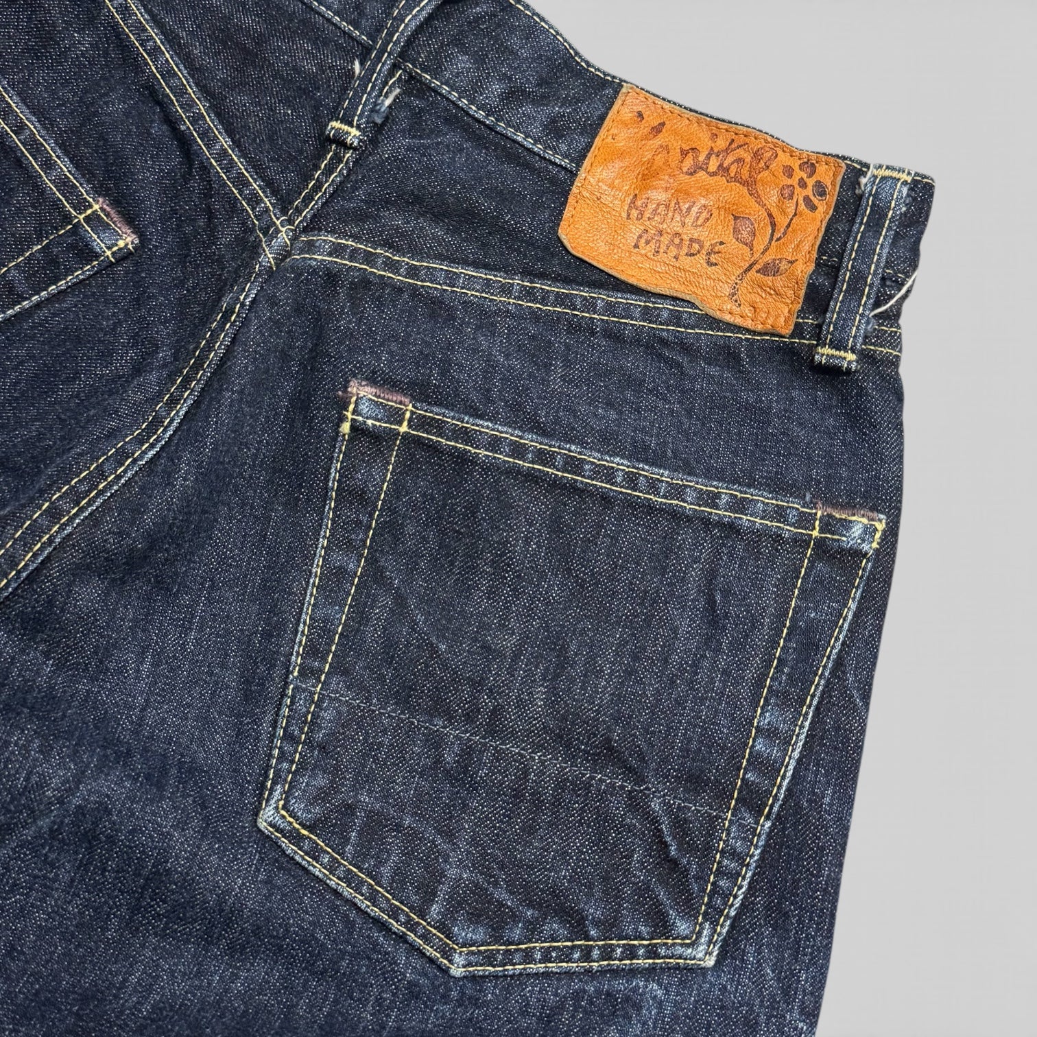kapital straight leg selvedge denim