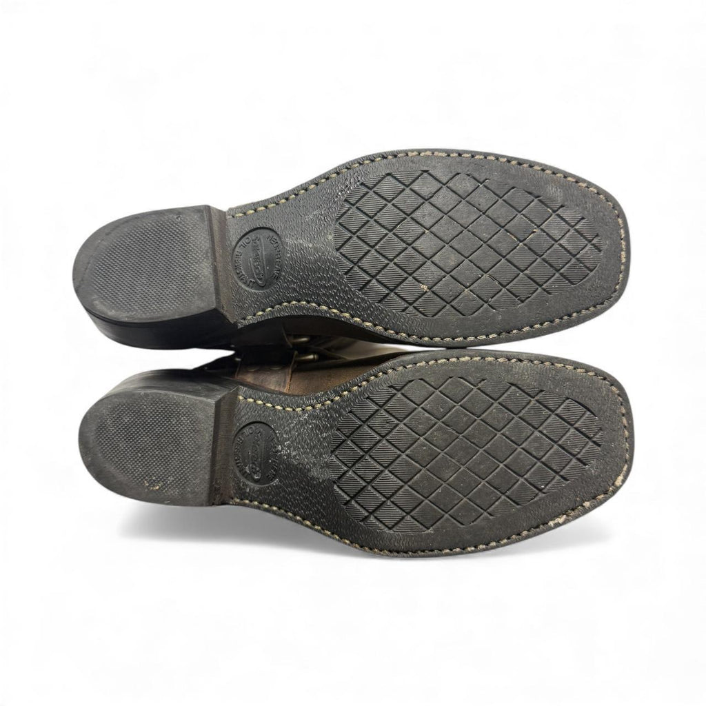 vintage frye harness boots