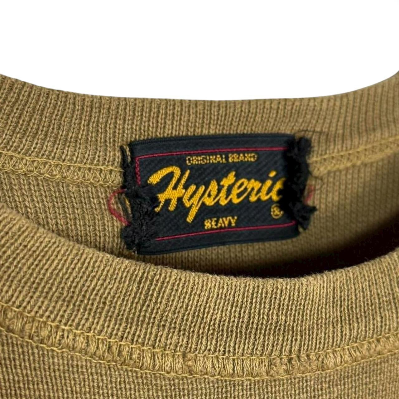 hysteric glamour hhm heavy metal short sleeve sweat