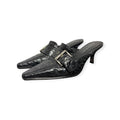 donald j. pliner croc embossed mules