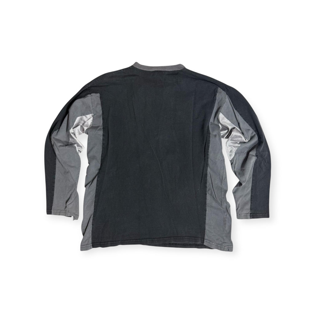 vintage 1998 korn moto jersey style long sleeve tee