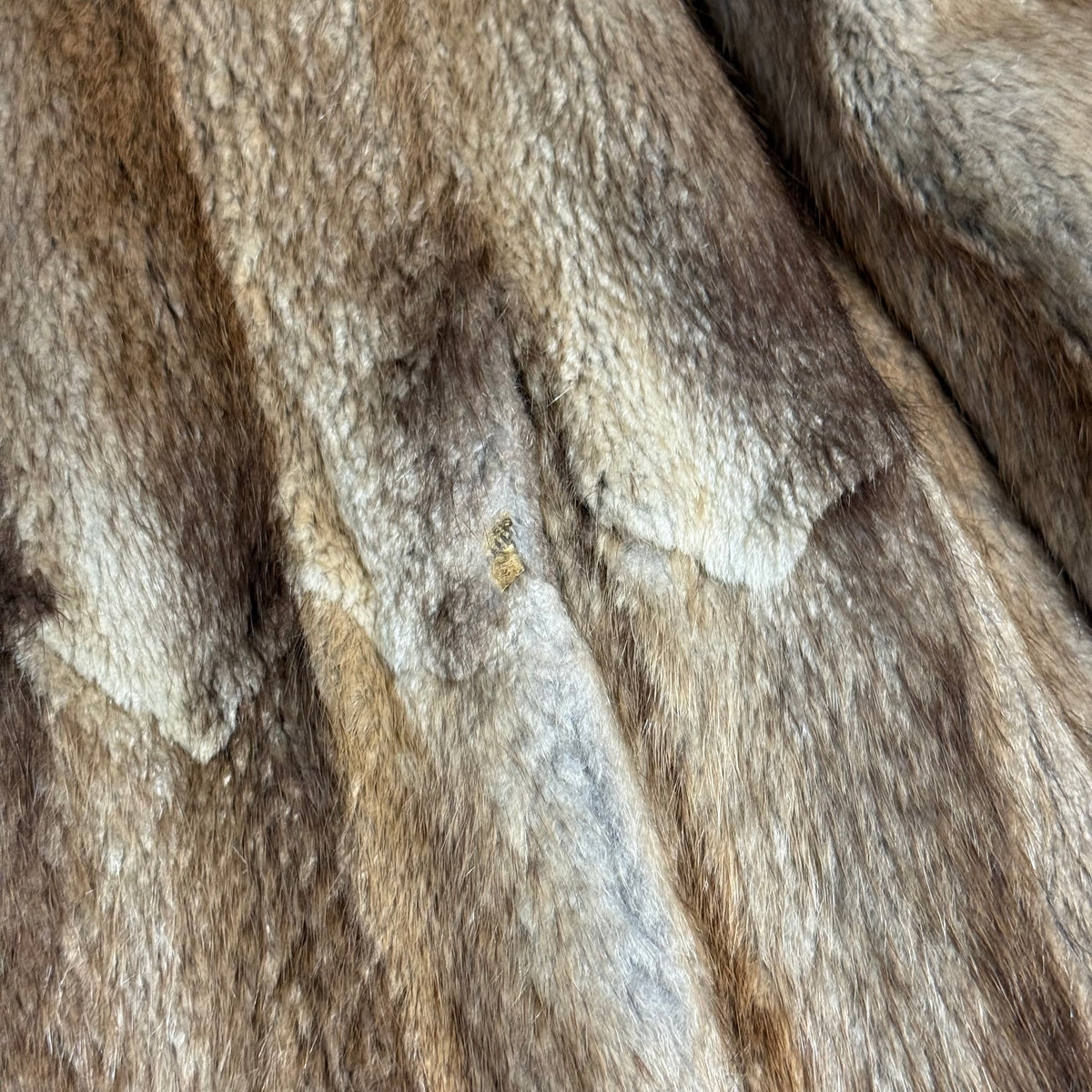 vintage great northern fur co new york muskrat paw coat
