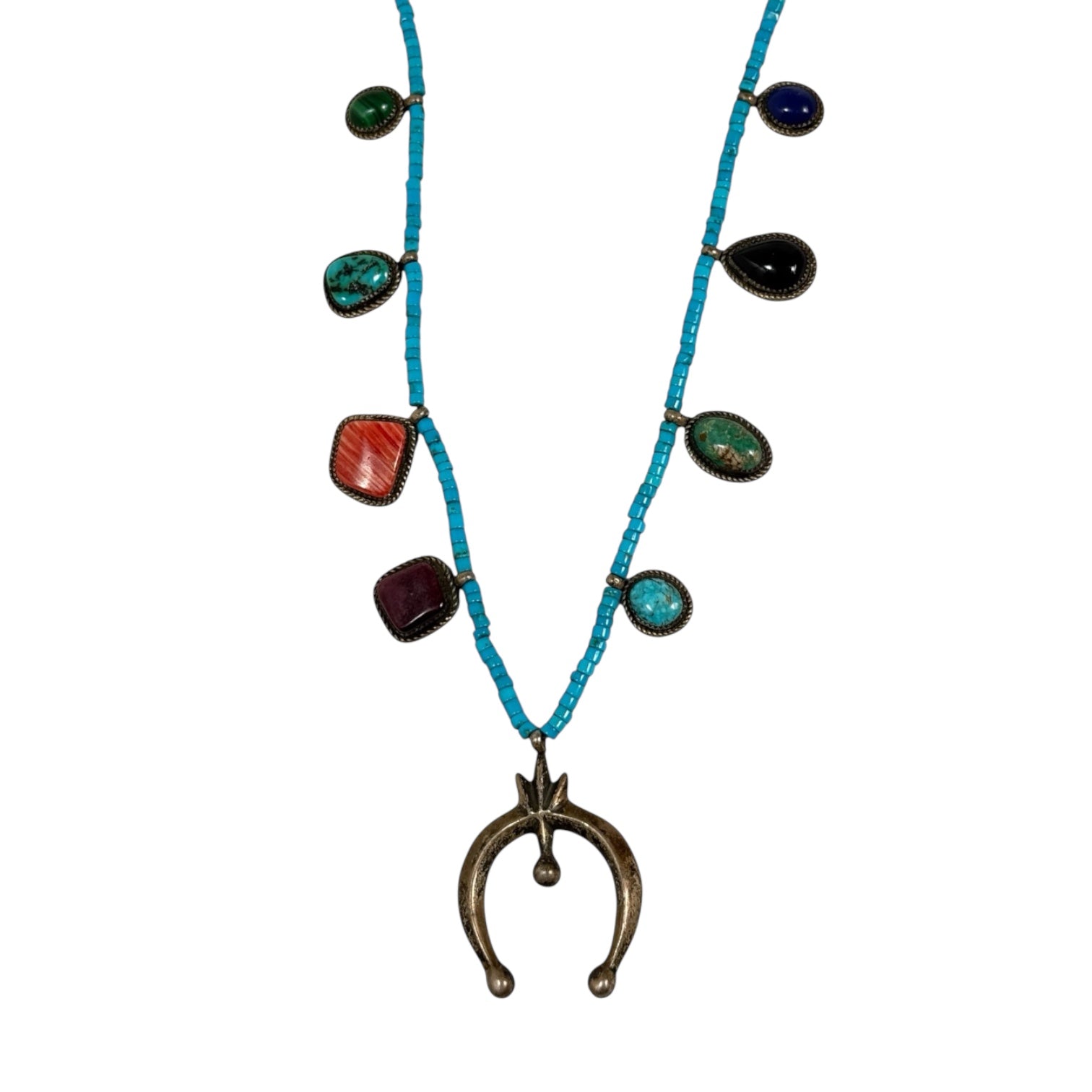 navajo johnny johnson naja necklace